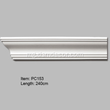 Popular PU Architectural Plain Cornice Molding